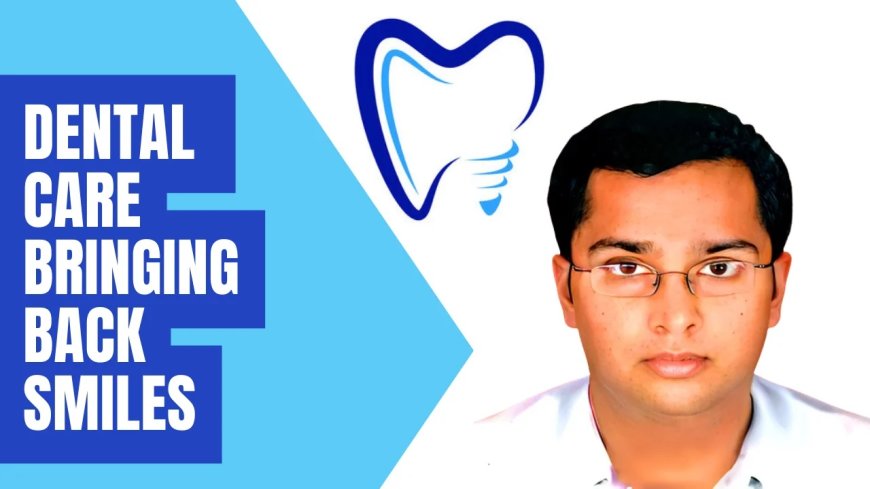 KGMU Dental Faculty creating future leaders – Dr. Saumyendra Vikram Singh