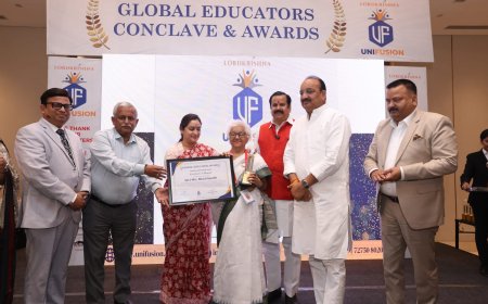 Celebrating Excellence: Lord Krishna-UniFusion Hosts Grand Global Educator Conclave
