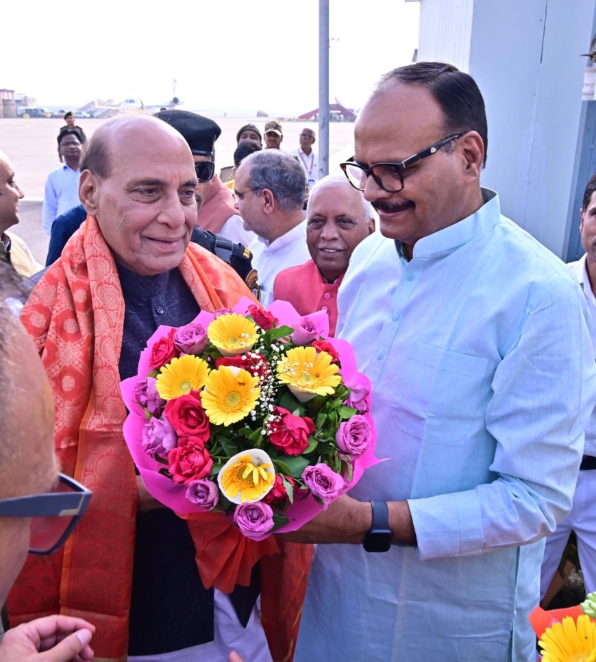 Tributes, Tiranga, and Triumph: Rajnath Singh’s Victory Lap in Lucknow