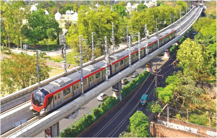 Union Cabinet approves Lucknow Metro Rail Project of Phase-1B of the length 11.165 Km consisting 12 Metro Stations with an outlay of Rs.5,801 crore