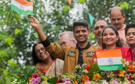 From Lucknow to ISS and Back: City Celebrates Astronaut Shubhanshu Shukla