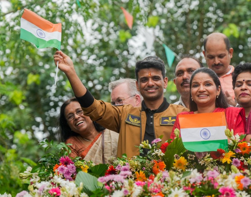 From Lucknow to ISS and Back: City Celebrates Astronaut Shubhanshu Shukla