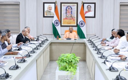 UP CM Directs Development of Airport, Railway Station, and Logistics Park in BIDA region