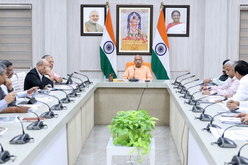 Uttar Pradesh CM Reviews UPIEDA's Progress, Emphasizes Expressways as Economic Backbone