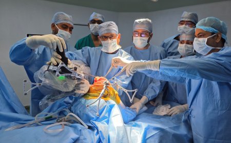 Vivekananda Hospital Performs Its First Robotic Knee Replacement Surgery