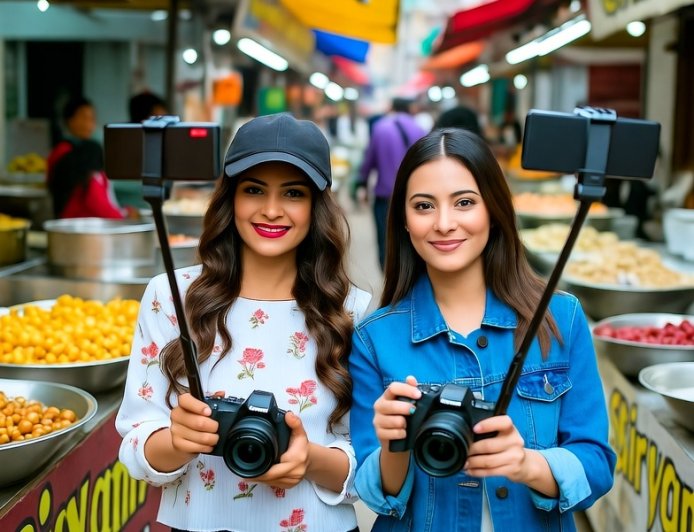 Flavors of Fortune: Lucknow's Food Vloggers Ignite a Culinary Fire