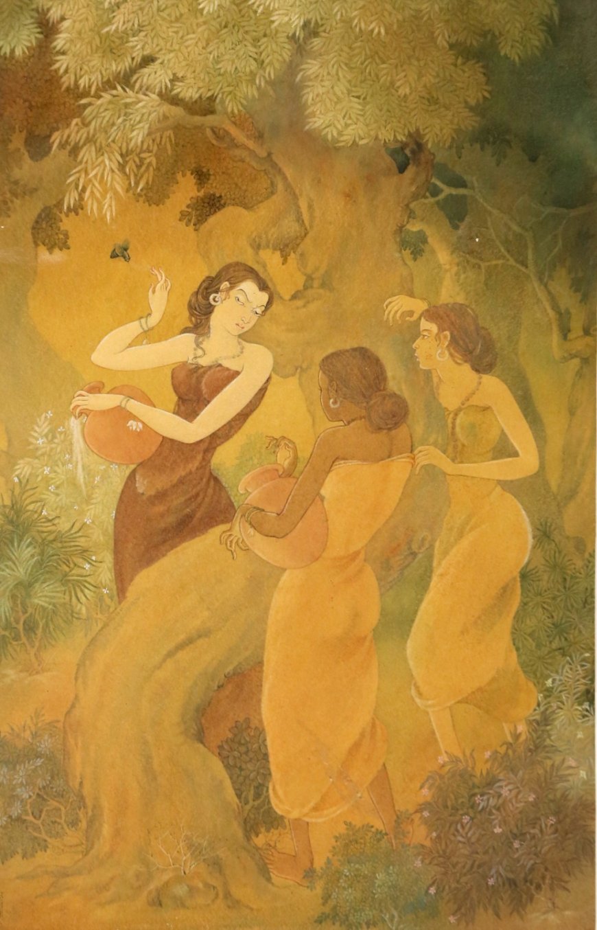 Exhibition of Prof. Sukhveer Singhal's Wash Paintings to Open on November 6