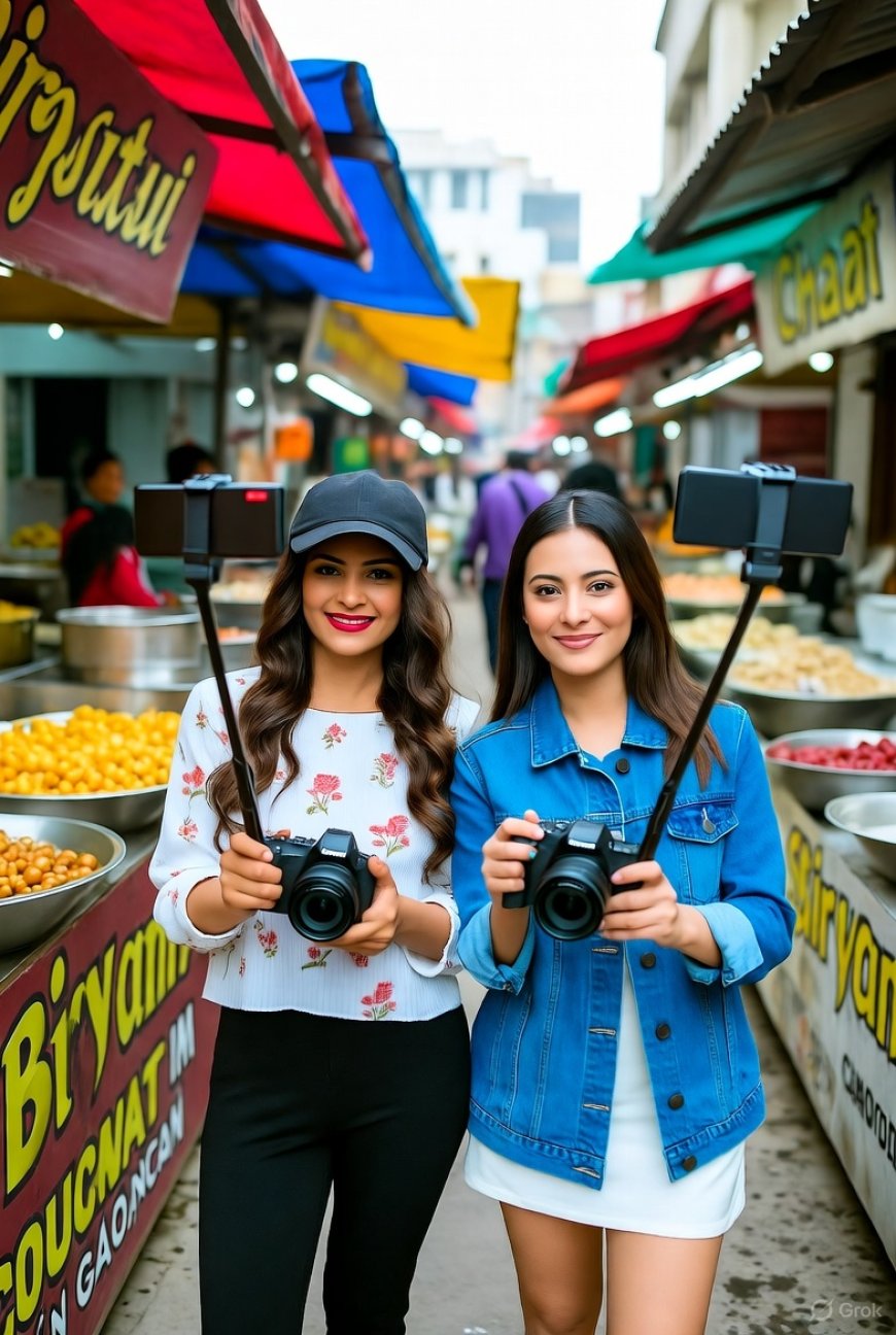 Flavors of Fortune: Lucknow's Food Vloggers Ignite a Culinary Fire