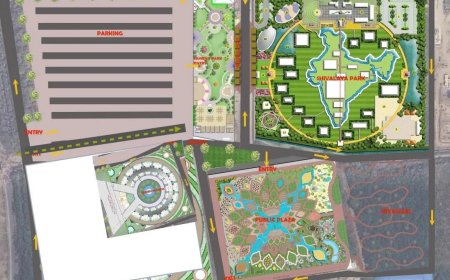 Japanese–Sanatan Cultural Fusion: New Public Plaza Park Takes Shape