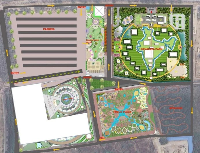 Japanese–Sanatan Cultural Fusion: New Public Plaza Park Takes Shape