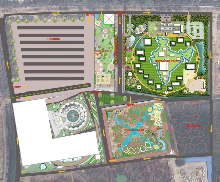 Japanese–Sanatan Cultural Fusion: New Public Plaza Park Takes Shape