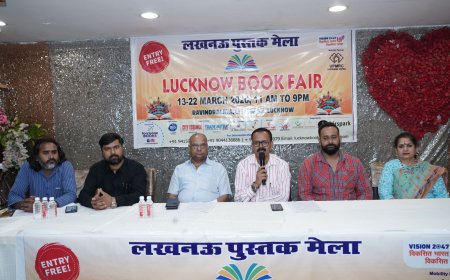 Lucknow’s Biggest Book Party Returns: 10-Day Literary Fest Begins March 13 at Ravindralaya