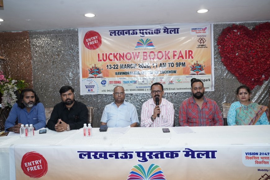 Lucknow’s Biggest Book Party Returns: 10-Day Literary Fest Begins March 13 at Ravindralaya