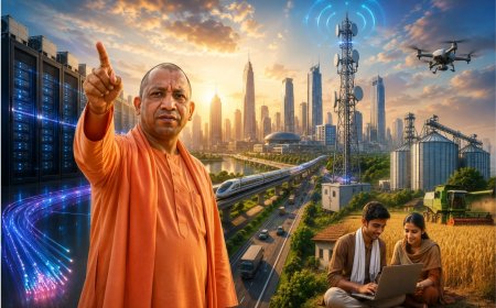UP’s 2040 Vision: AI Economy, Rural Internet, and Industrial Boom