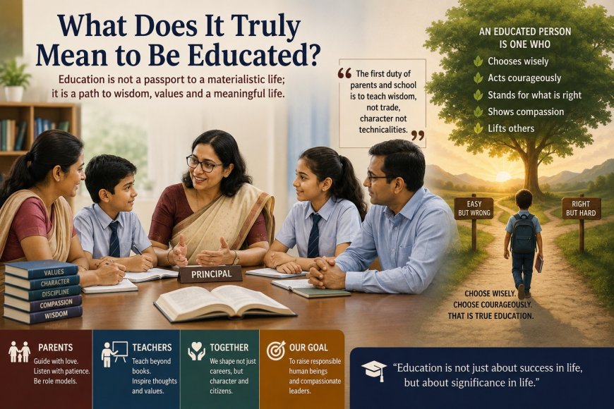 *What Does It Truly Mean to Be Educated?*