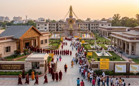Lucknow Upgrades Buddhist Pilgrim Facilities as Visitor Numbers Surge