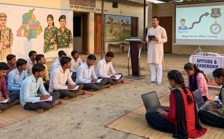 Yogi government's mega plan to turn talented village youth into officers