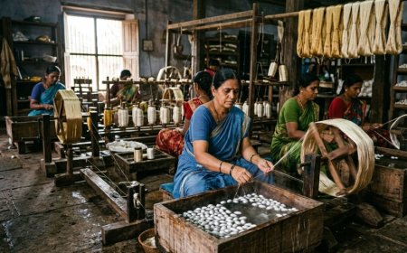 Silk sector emerging as a strong foundation for self-reliance and employment under the Yogi government