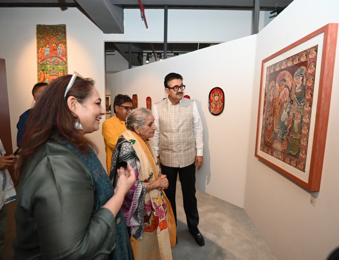 Echoes of Bengal: Reimagining Kalighat Patachitra