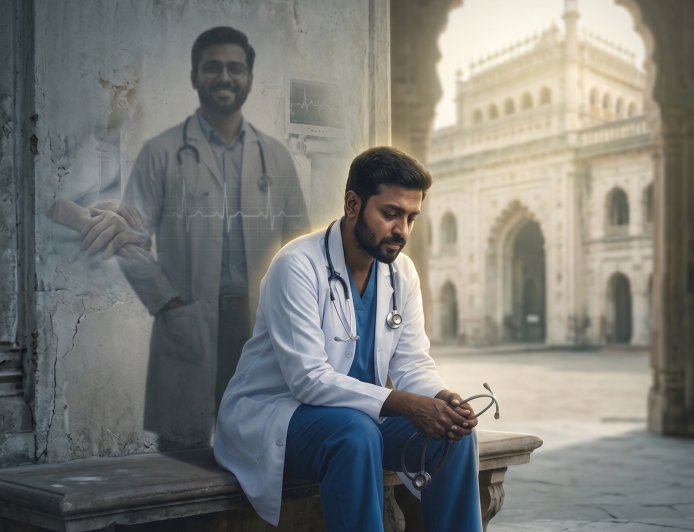 The unspoken trials of a doctor’s life, between duty, death, and the desire to breathe