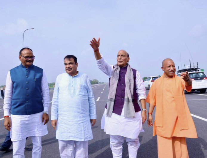 Another milestone under the Yogi government, Lucknow to Kanpur in 45 minutes