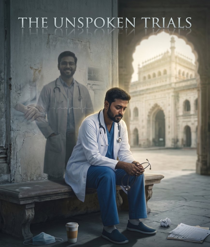 The unspoken trials of a doctor’s life, between duty, death, and the desire to breathe