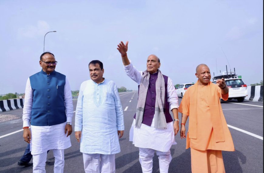 Another milestone under the Yogi government, Lucknow to Kanpur in 45 minutes