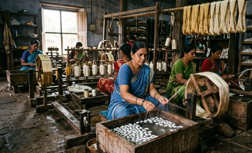 Silk sector emerging as a strong foundation for self-reliance and employment under the Yogi government