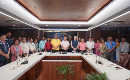 WHO Representative to India Visits Dr RMLIMS; Discusses Public Health Policy, Research Translation and Postgraduate Training