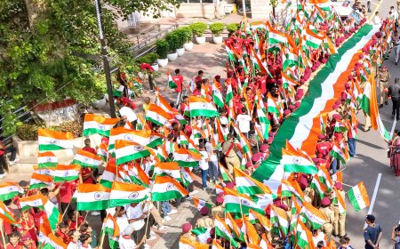 Tricolour symbolises development, heritage and the honour, pride and glory of India: Chief Minister