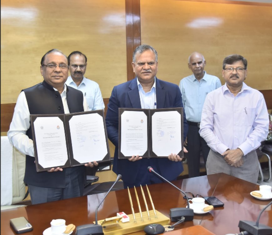State Transformation Commission and University of Lucknow sign MoU to set up Policy & Development Research Vertical