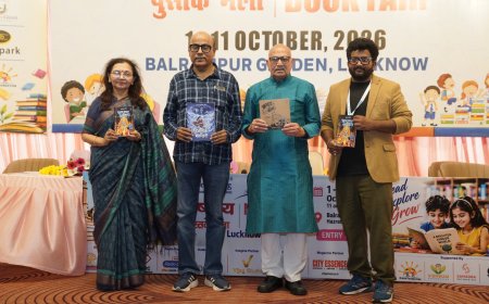 Holiday, but make it books: Young crowds fill Balrampur Garden
