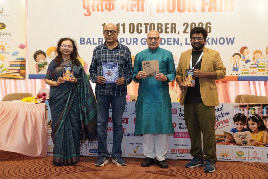 Holiday, but make it books: Young crowds fill Balrampur Garden